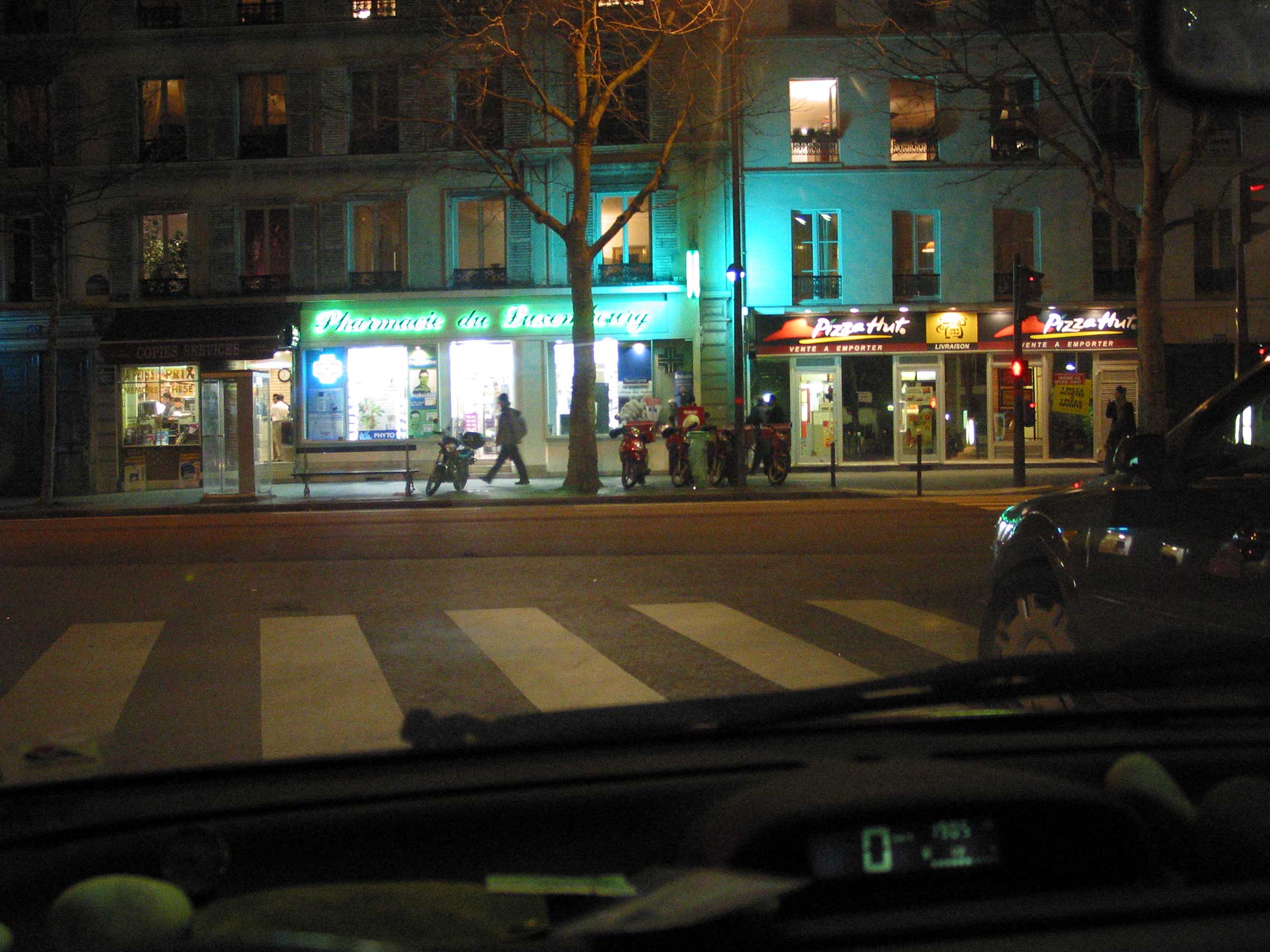 Boulevard Saint Michel, le 9 janvier 2005