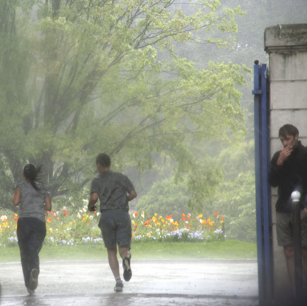 MONTSOURIS (SOUS L'ORAGE)
